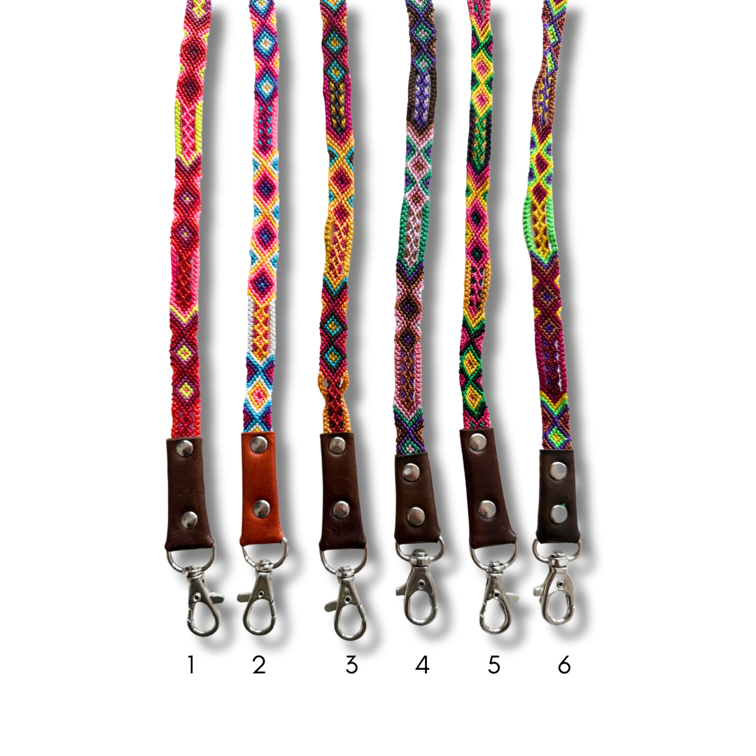 Artisanal Handmade Frienship Macrame Dog Leash - Mexico