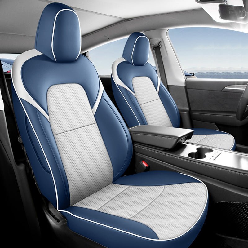 Leather Seat Covers for Tesla Model 3 &amp;amp; Model Y