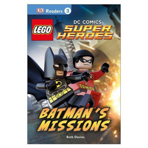 LEGO DC Comics Batman&amp;#39;s Missions DK Readers 3 Hardcover Book