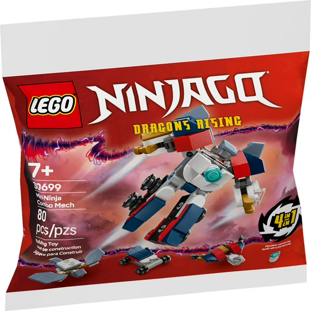 LEGO 30699 NINJAGO MINI NINJA COMBO MECH