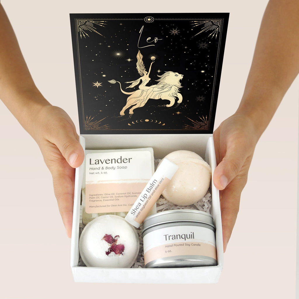 Leo Deity Zodiac Gift Box Set