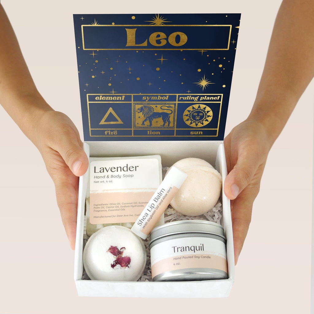 Leo Zodiac Gift Box Set