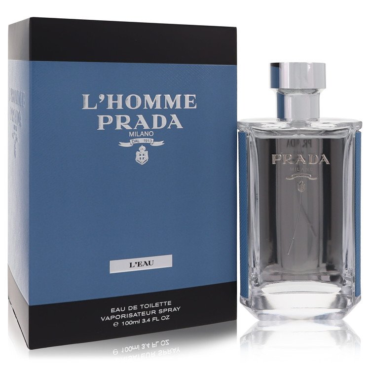 Prada L&amp;#39;Homme L&amp;#39;eau by Prada Eau De Toilette Spray 3.4 oz for Men