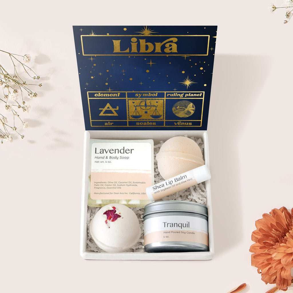 Libra Zodiac Gift Box Set