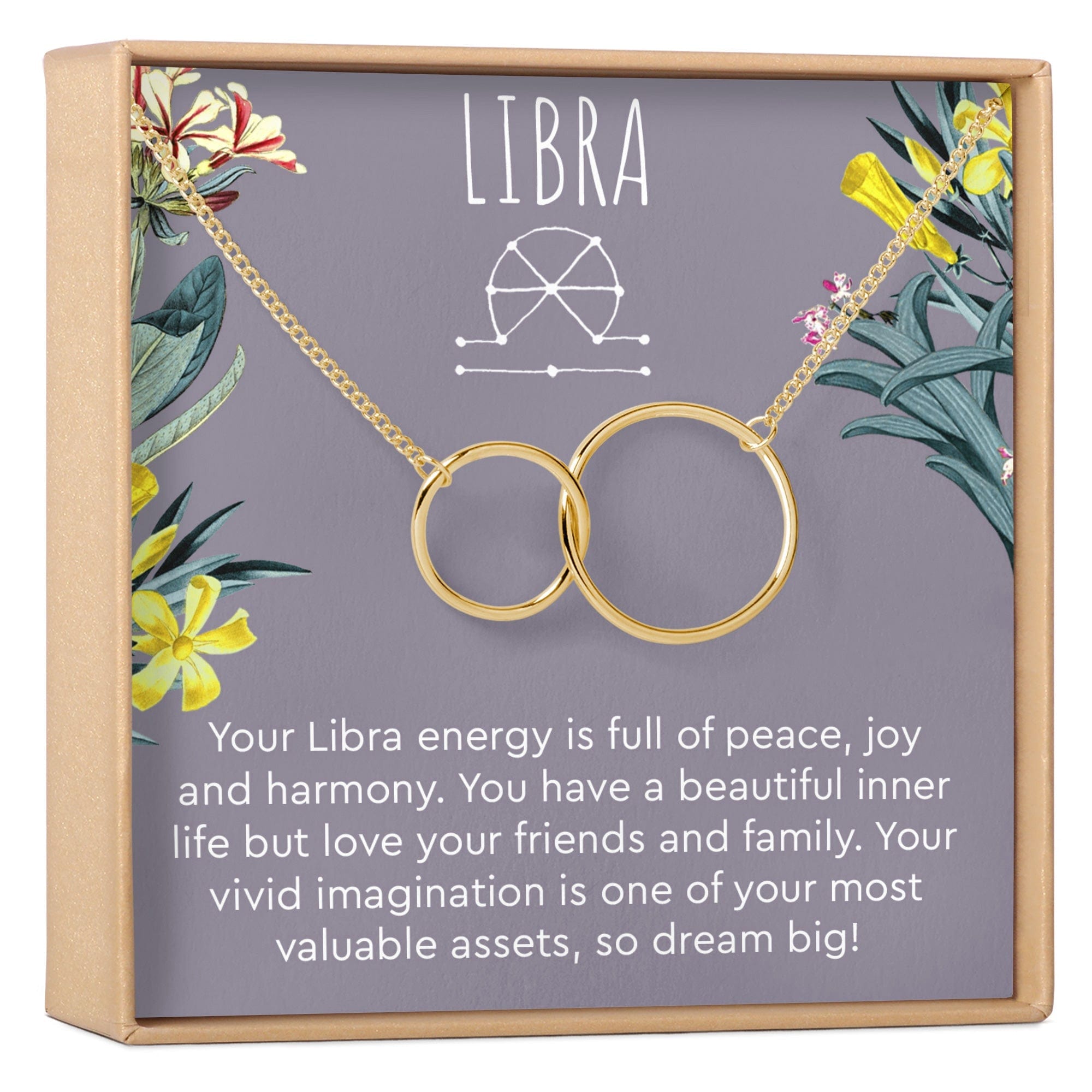 LIBRA ZODIAC GIFT NECKLACE