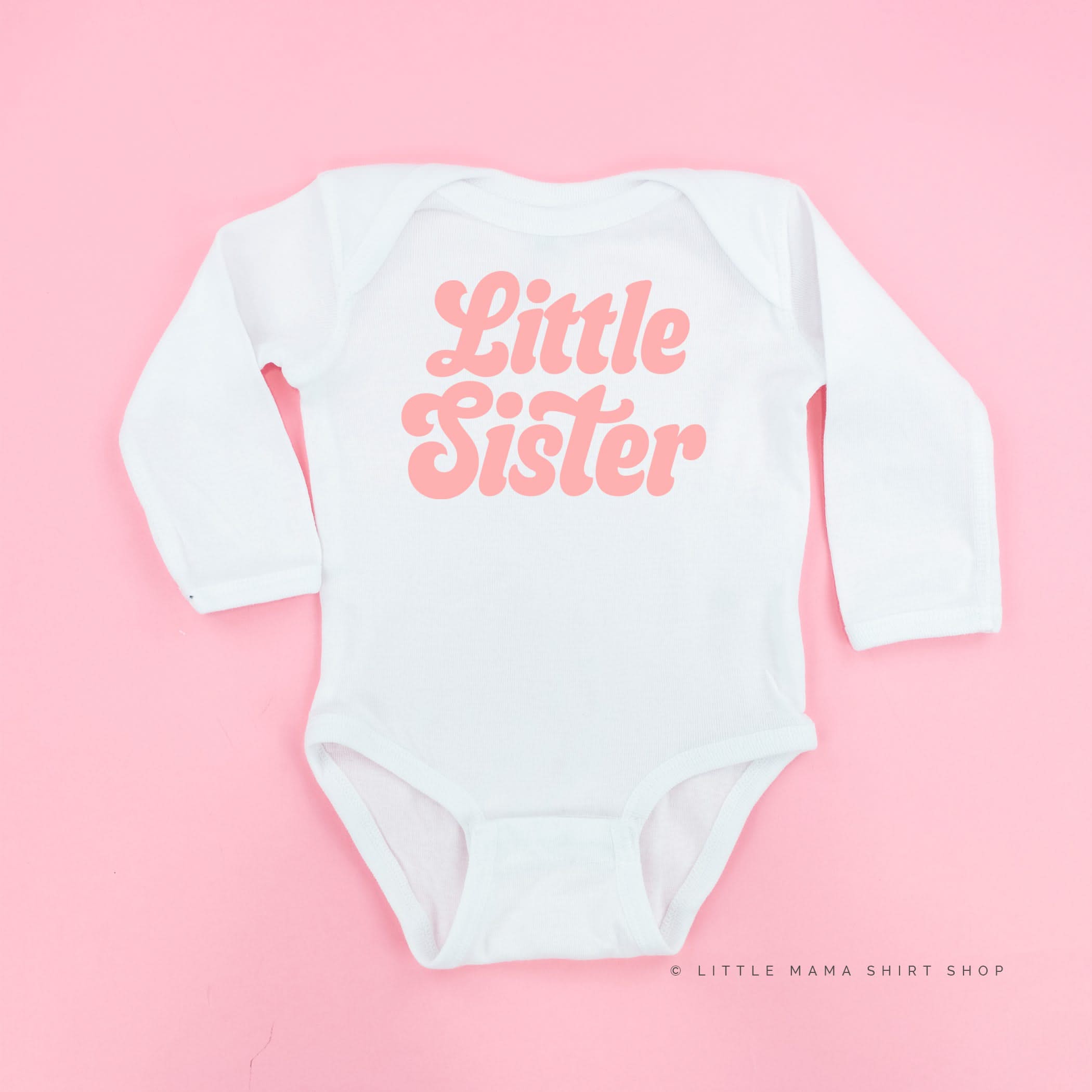Little Sister (Retro) - Child Long Sleeve Tee