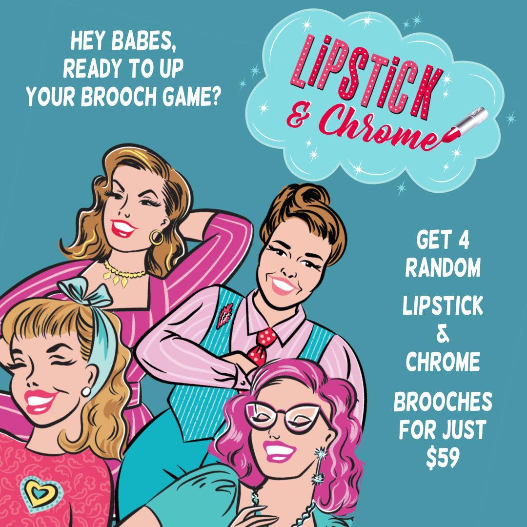 Lipstick &amp;amp; Chrome Blind Box 4 for $59
