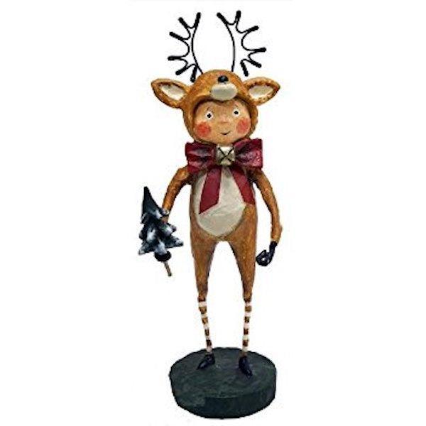 Little Dasher Reindeer Lori Mitchell Figurine