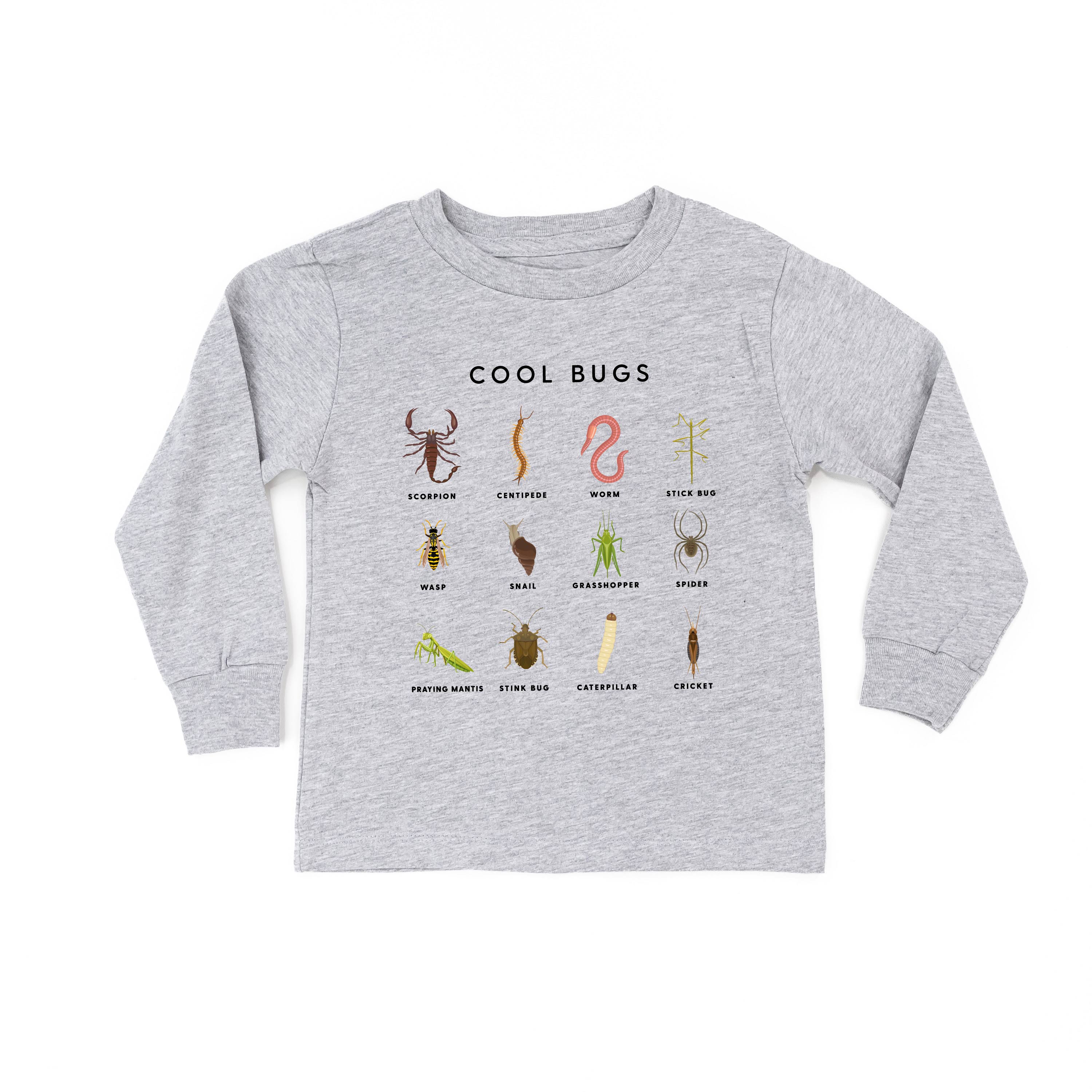 Cool Bugs (Chart) - Child Long Sleeve Tee