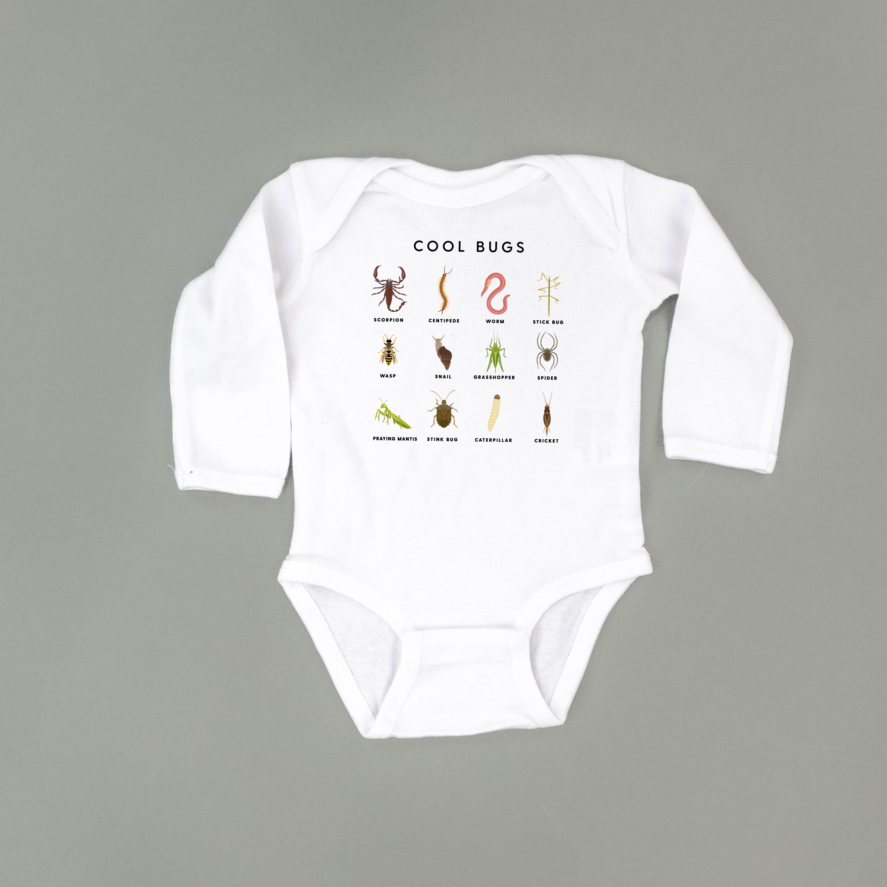 Cool Bugs (Chart) - Child Long Sleeve Tee