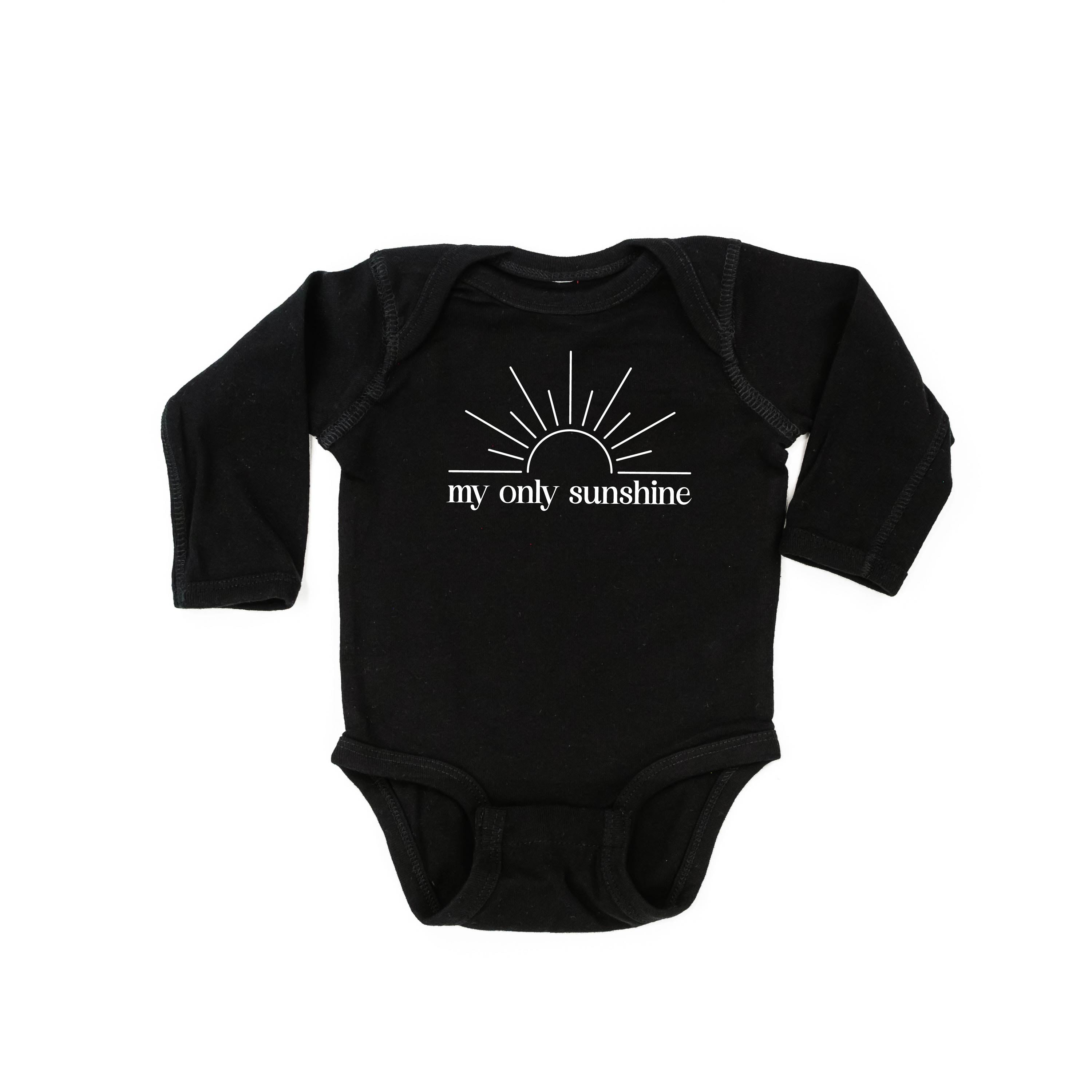 My Only Sunshine w/ Full Sun on Back - Child Long Sleeve Tee