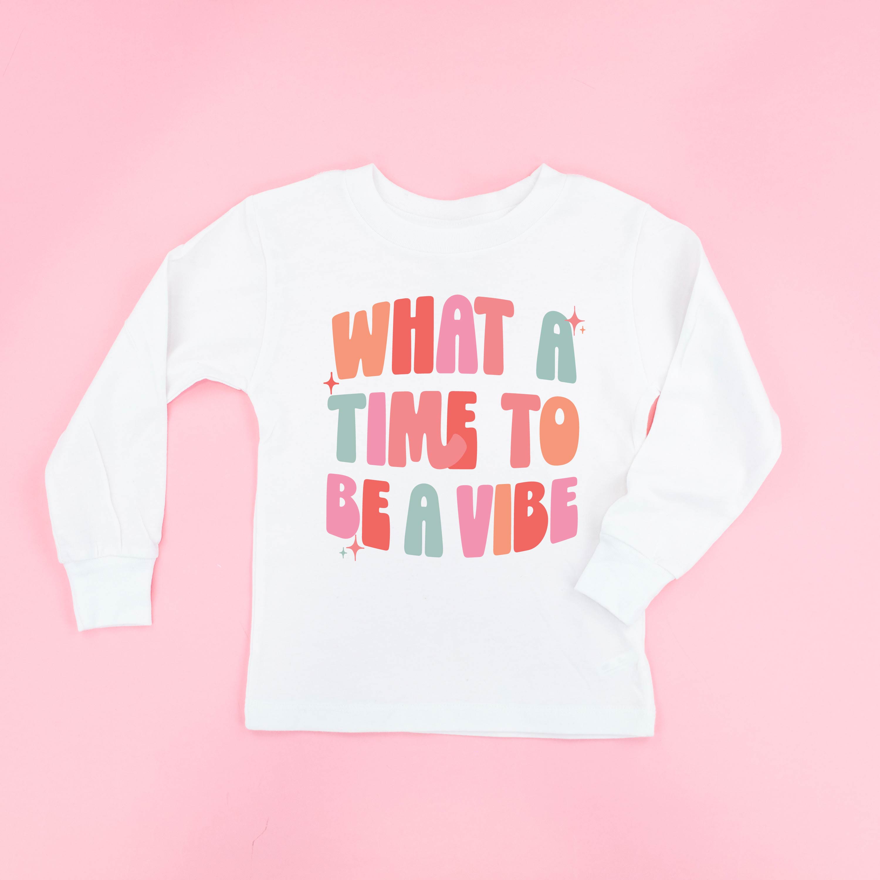 What a Time To Be a Vibe - Child Long Sleeve Tee