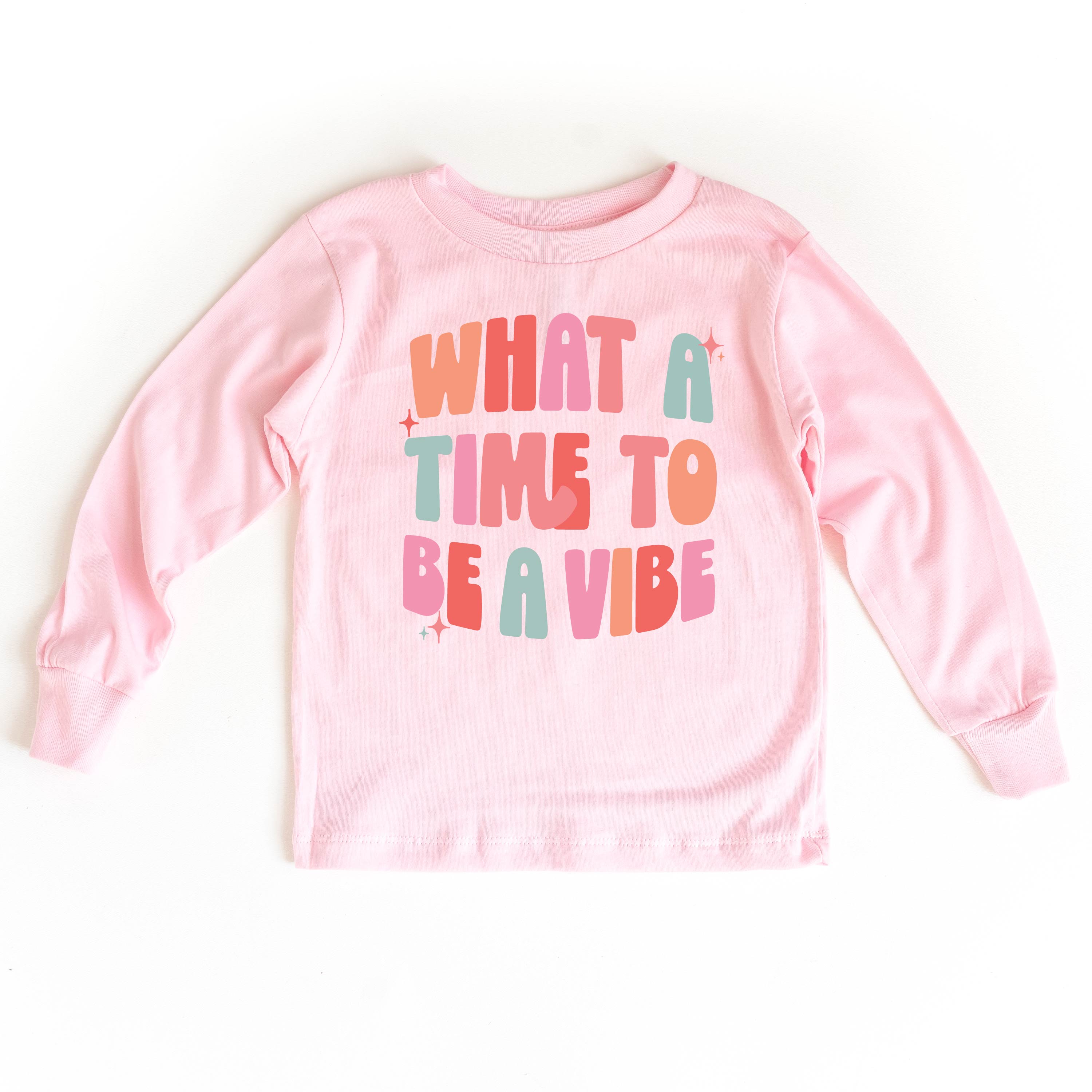 What a Time To Be a Vibe - Child Long Sleeve Tee