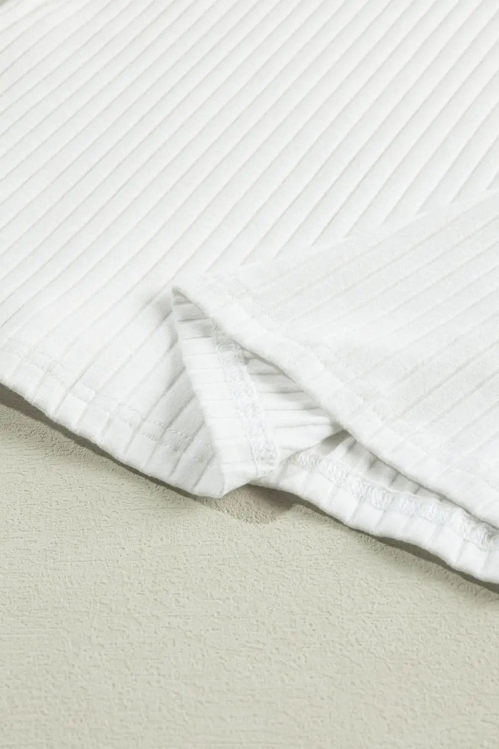 Love Salve Ribbed Color Block Tee Women&#39;s Casual T-Shirt Summer Essential