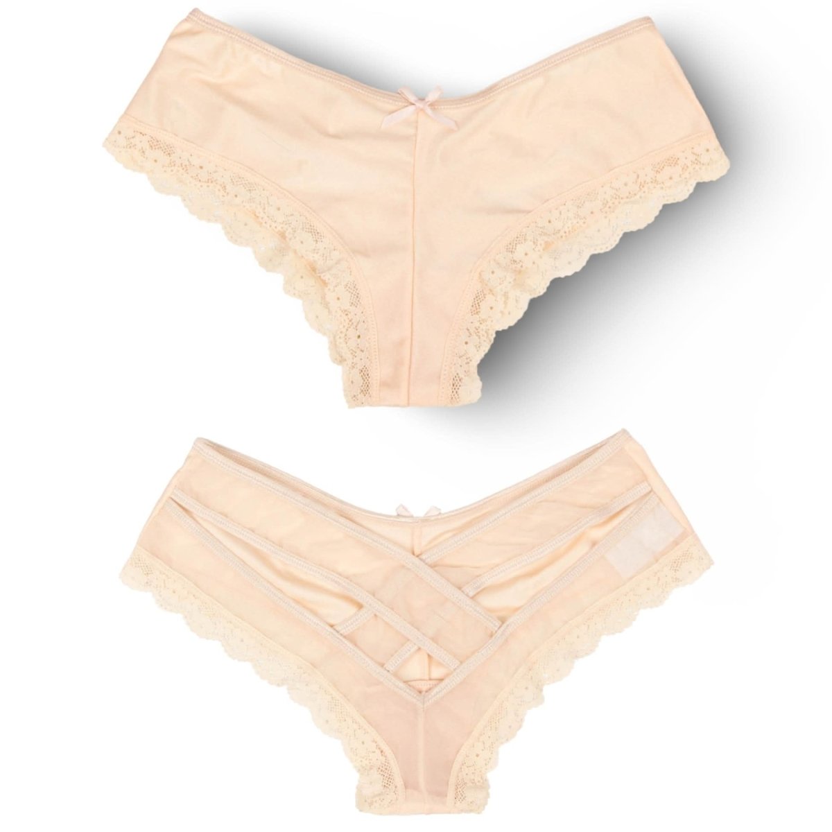 Love Salve Women&amp;#39;s Cross Lace Underwear