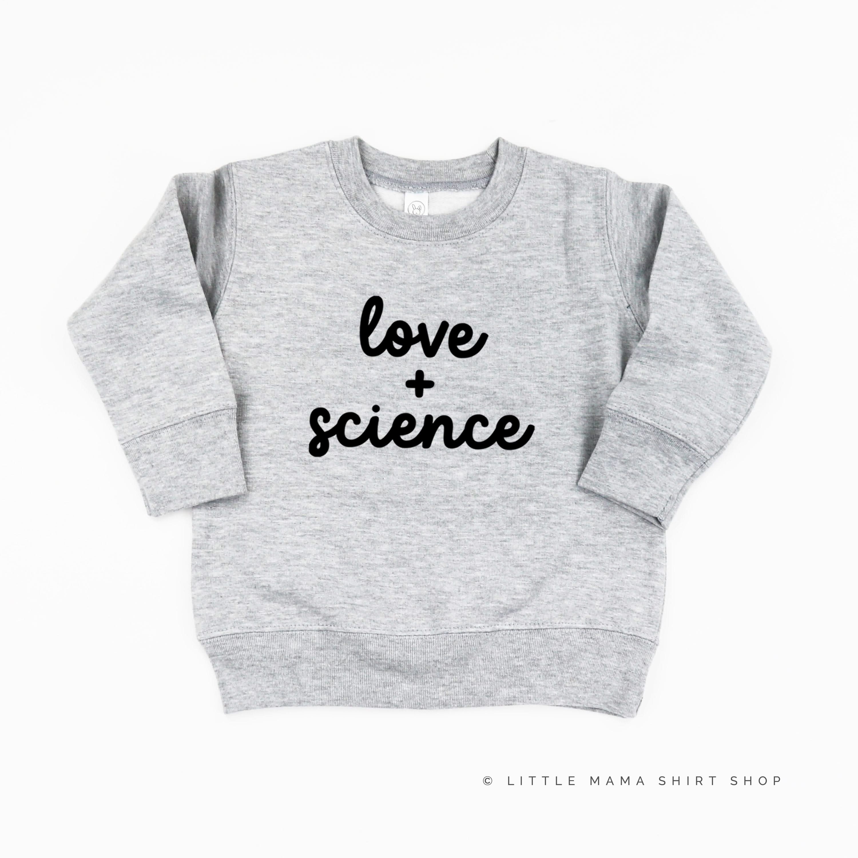 LOVE + SCIENCE - Child Sweater