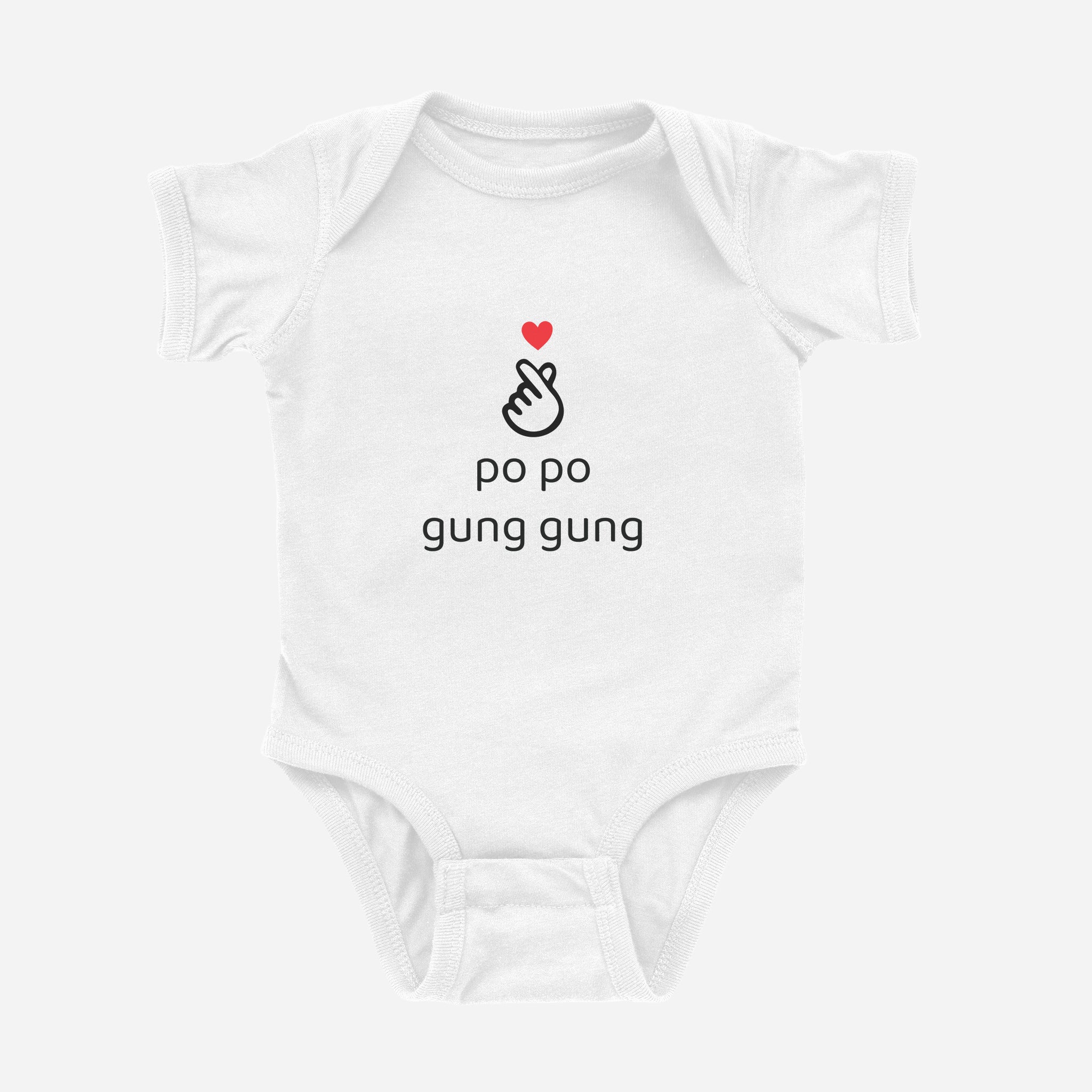 I Love Grandma &amp;amp; Grandpa Cantonese Onesie (Maternal)