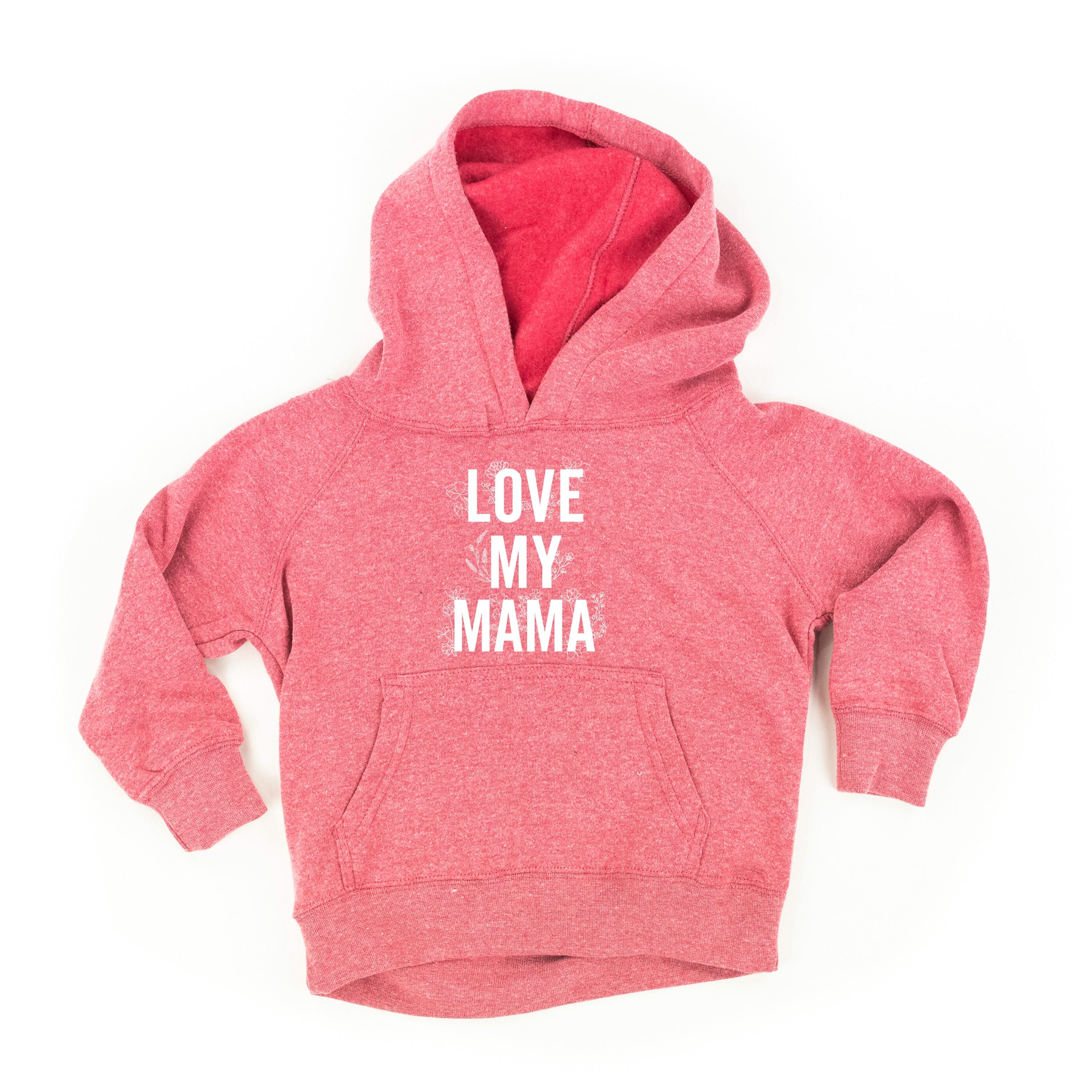 Love My Mama - Floral - Child Hoodie
