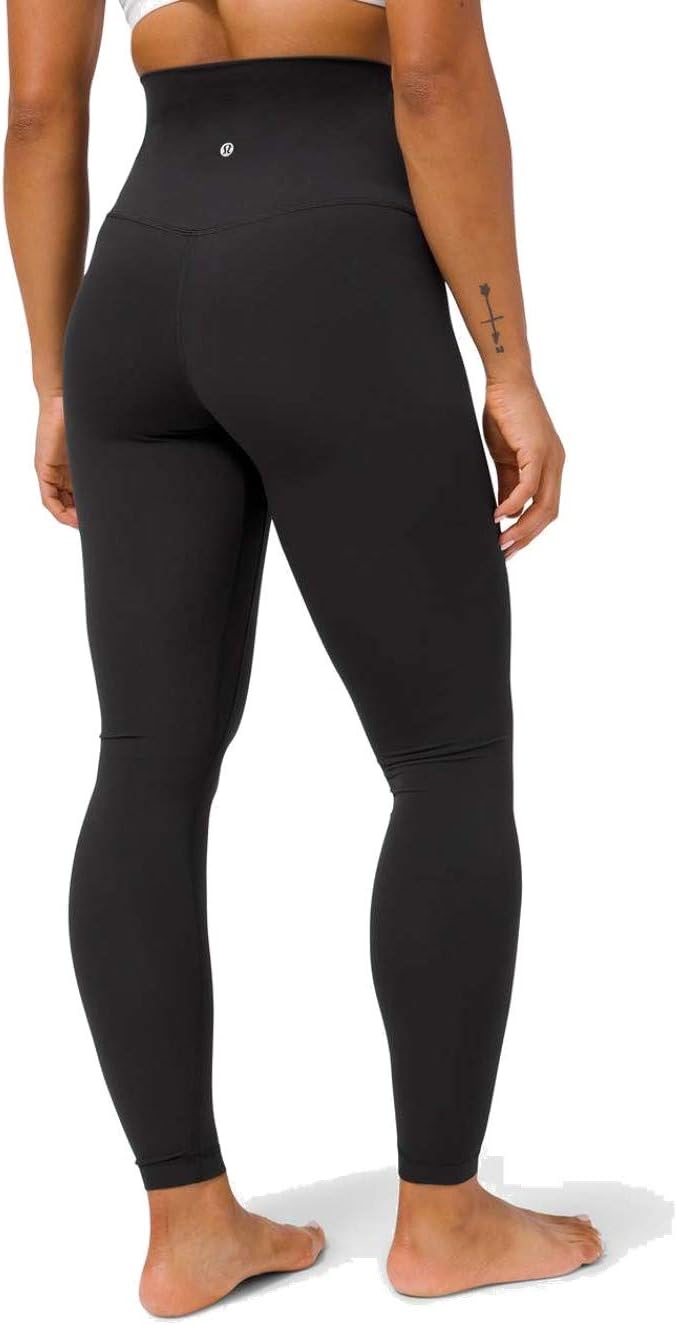 LULULEMON Align Hi-Rise Pant 28&amp;quot; (Black (Super High-Rise), 6, Numeric_6)