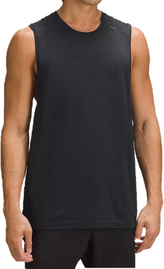 lululemon Men&amp;#39;s Metal Vent Tech Tank (US, Alpha, Medium, Regular, Regular, Black)