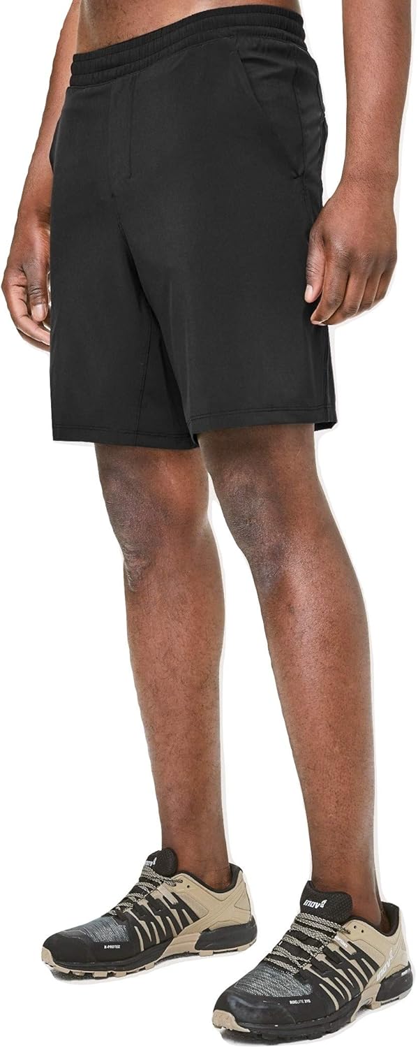 Lululemon Mens Pace Breaker Short (Black, L)