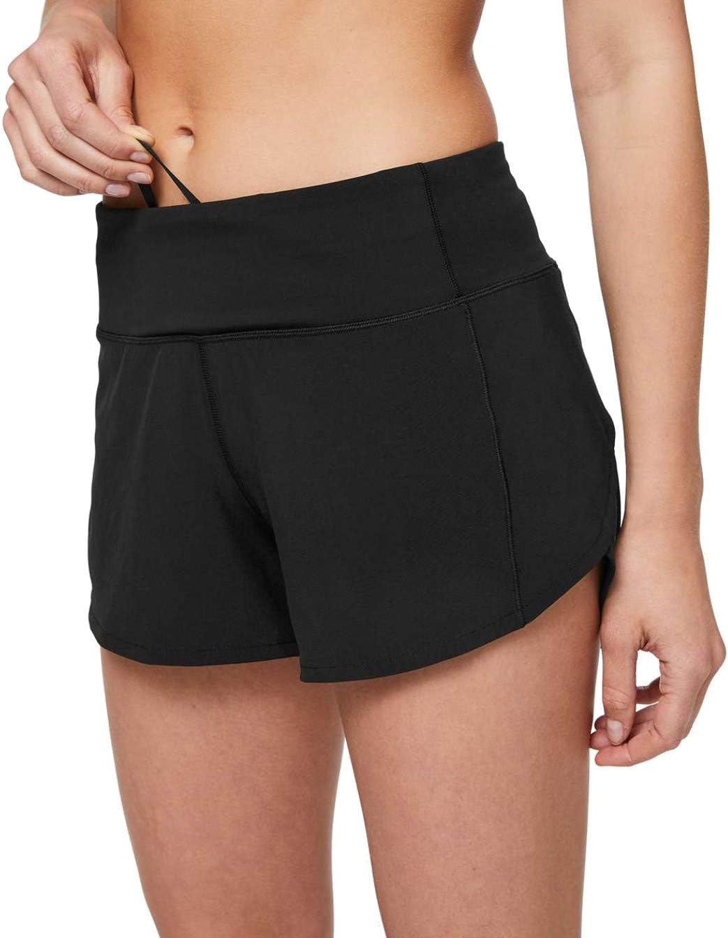 lululemon Speed Up Short Mid-Rise 4&amp;quot; Lined (Color 000, 10)
