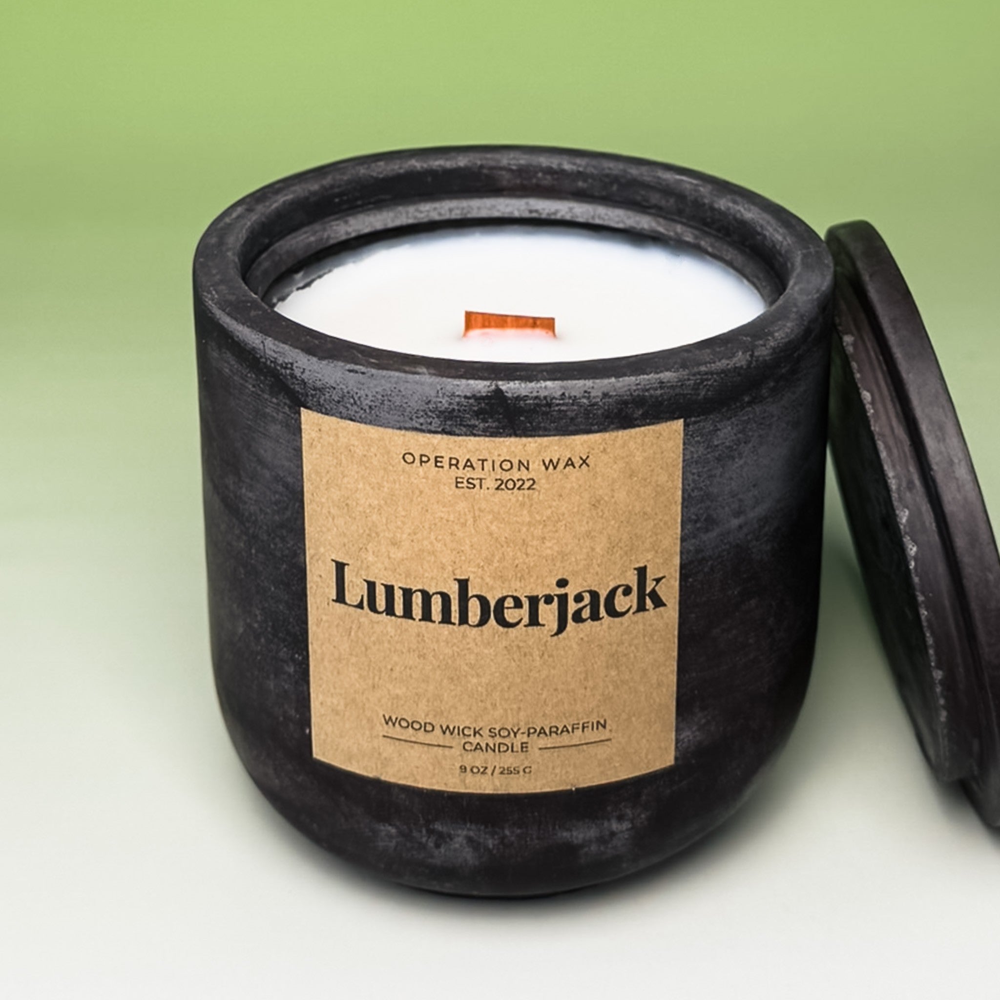 Lumberjack Candle