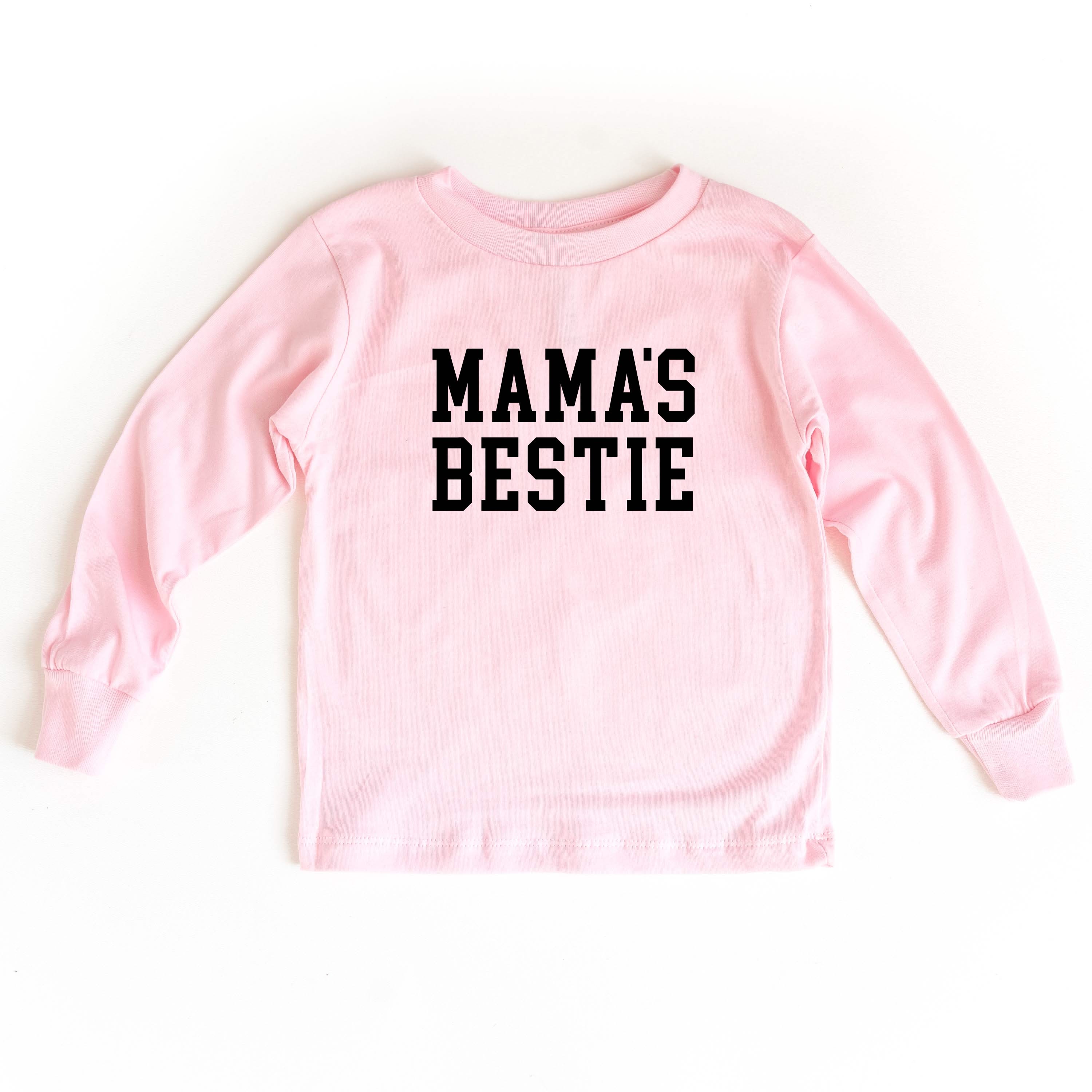 Mama&#39;s Bestie - Child Long Sleeve Tee