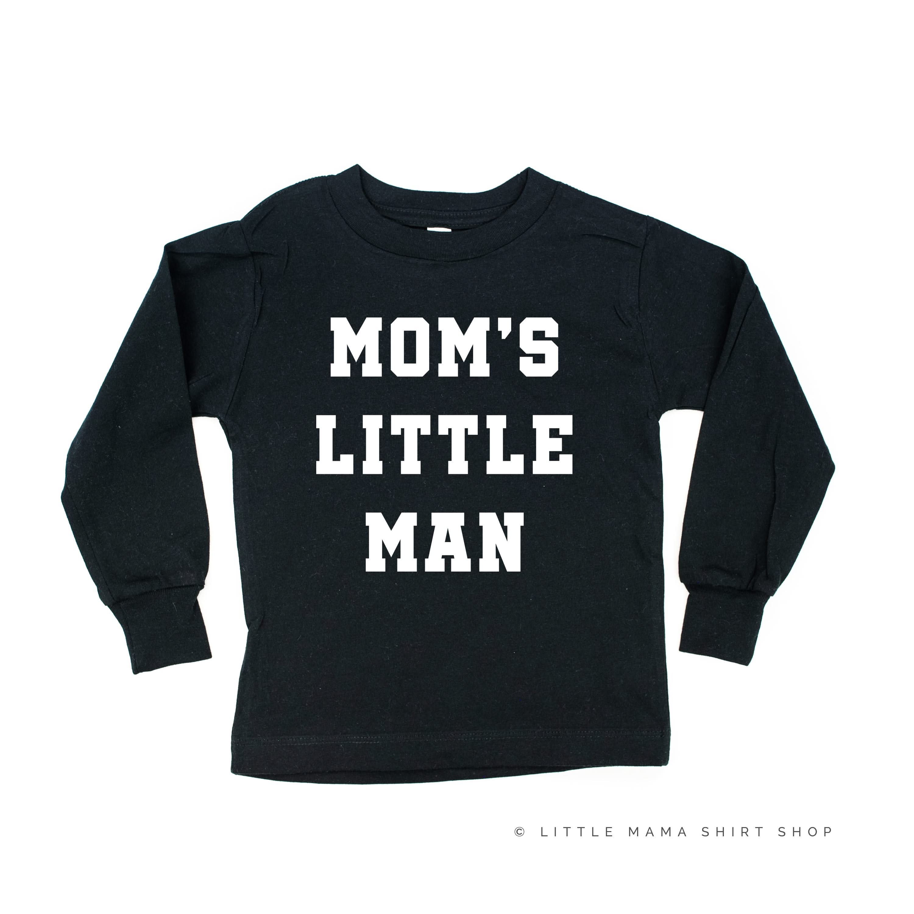 Mom&amp;#39;s Little Man - Child Long Sleeve Tee