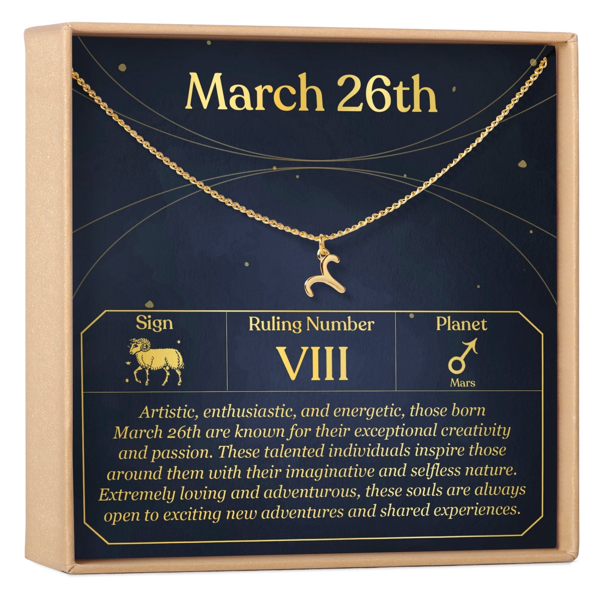 MARCH 26TH ARIES NECKLACE