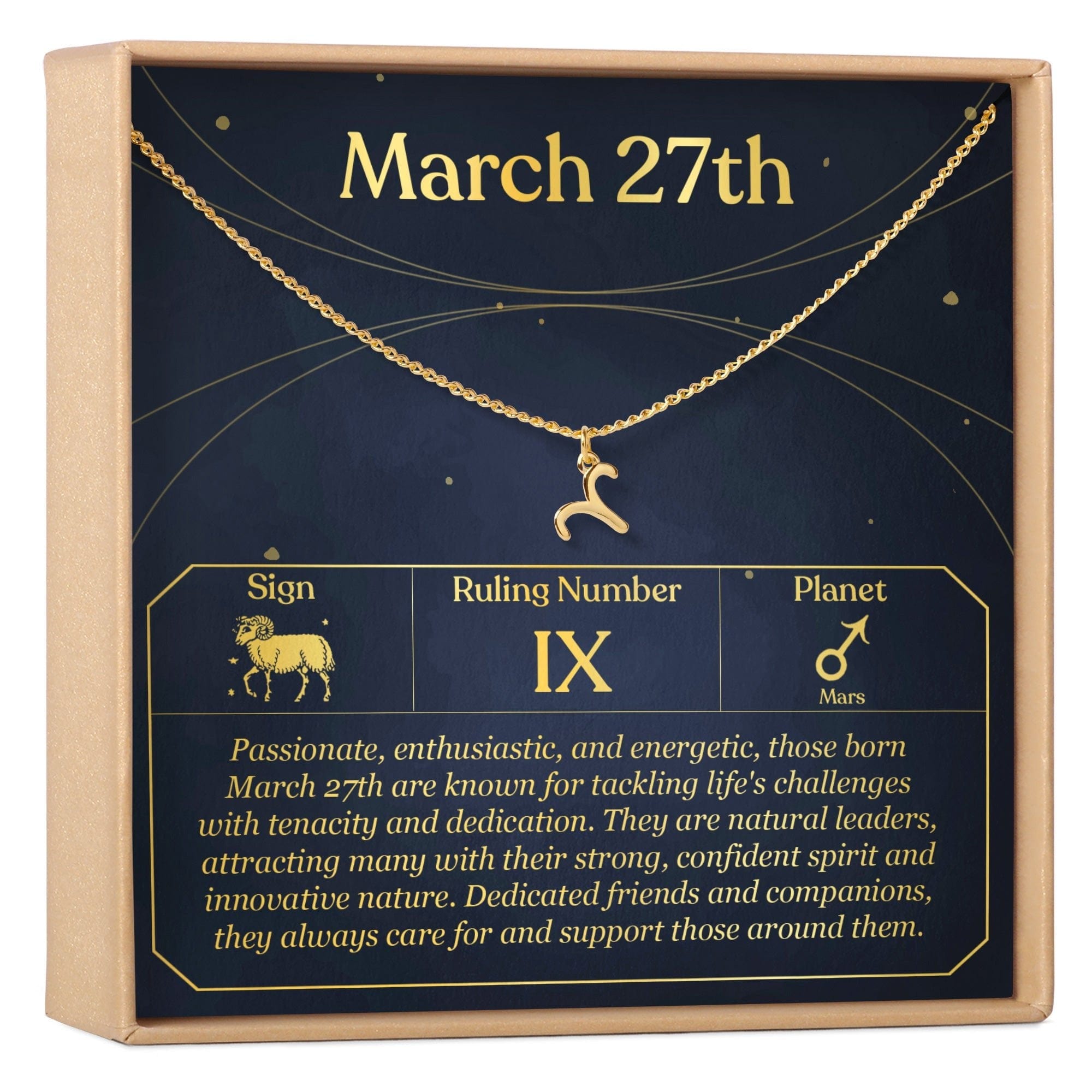 MARCH 27TH ARIES NECKLACE
