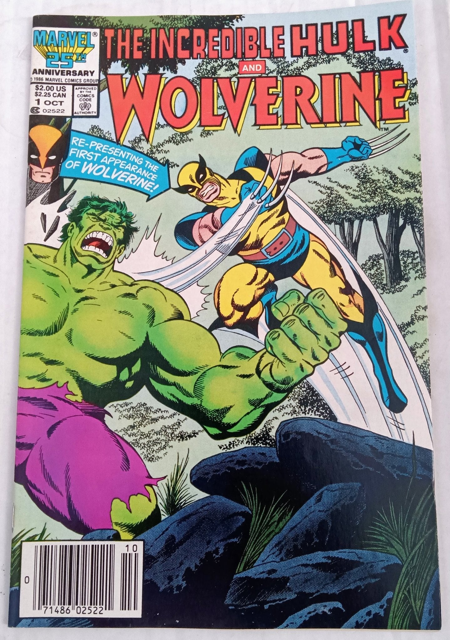 Marvel Comics: Incredible Hulk &amp;amp; Wolverine #1