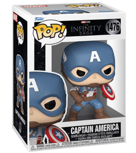 Marvel MCU Archives The Infinity Saga Captain America Funko Pop! Vinyl Figure #1476