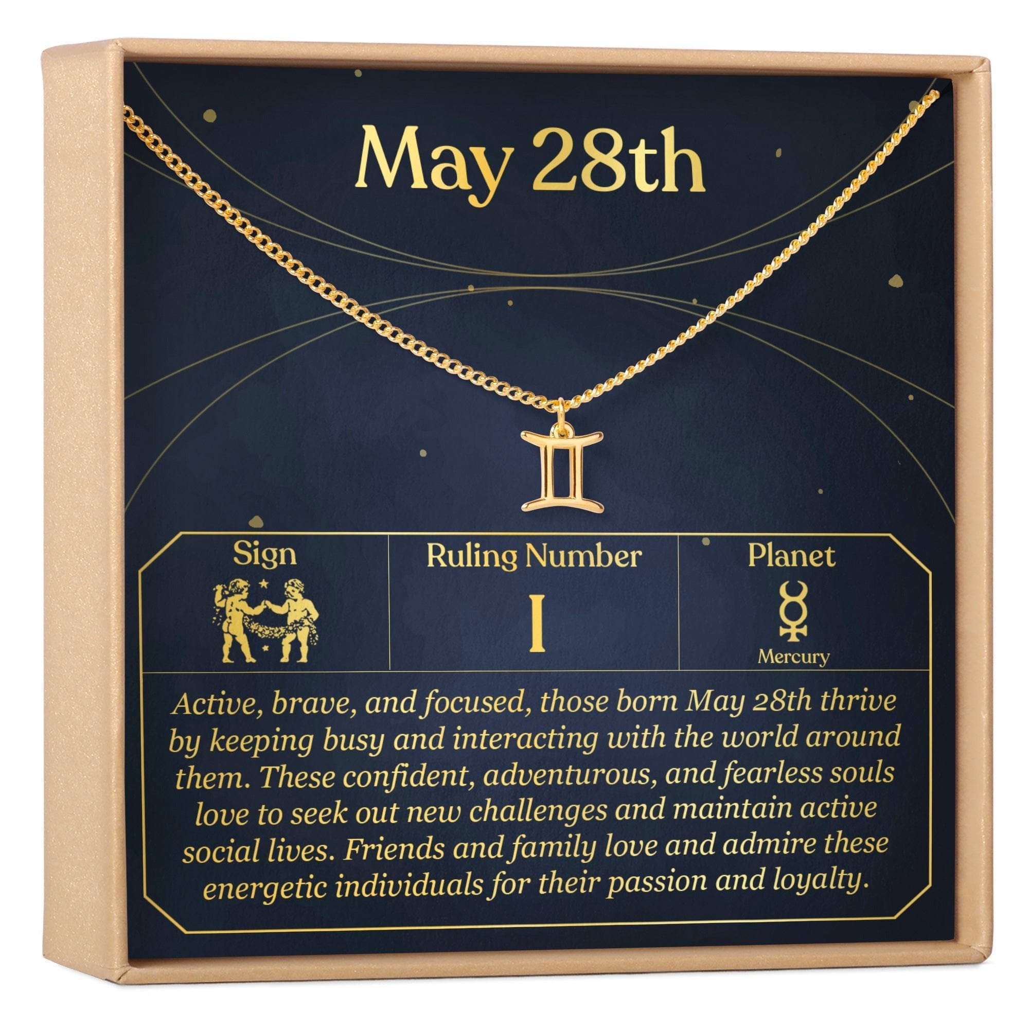 MAY 28TH GEMINI NECKLACE