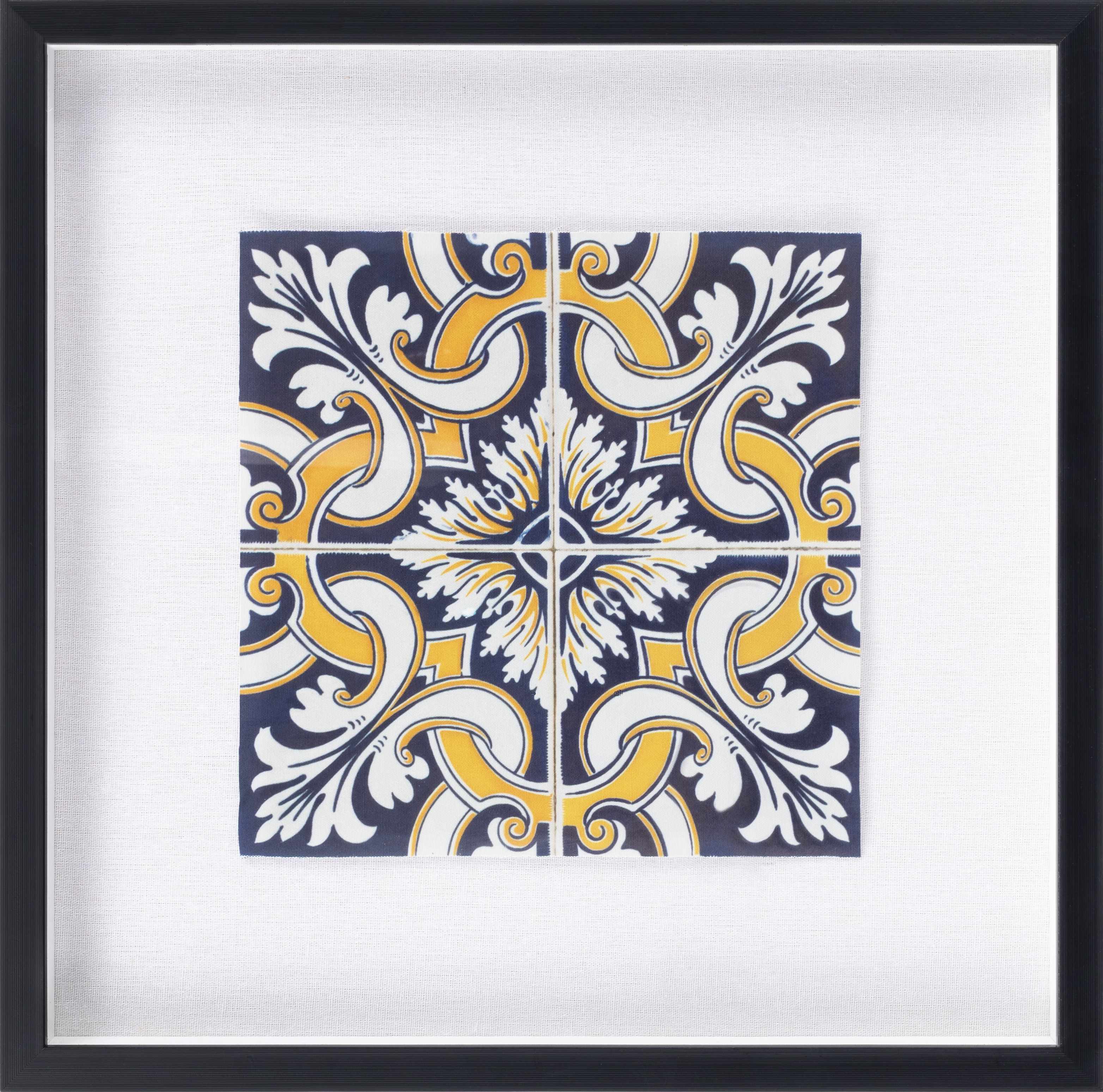 Mazgirt Majestic Black Frame Wall Art Piece