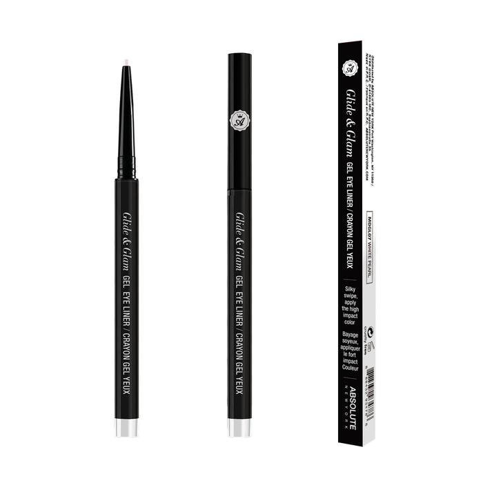 ABSOLUTE Glide &amp;amp; Glam Gel Eyeliner - White Pearl