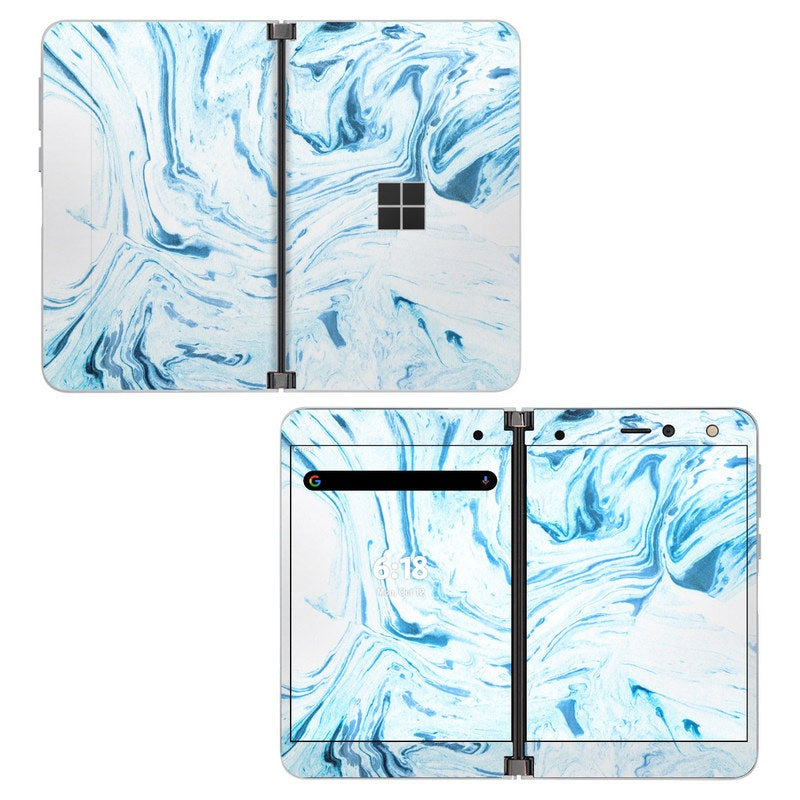 Azul Marble - Microsoft Surface Duo Skin