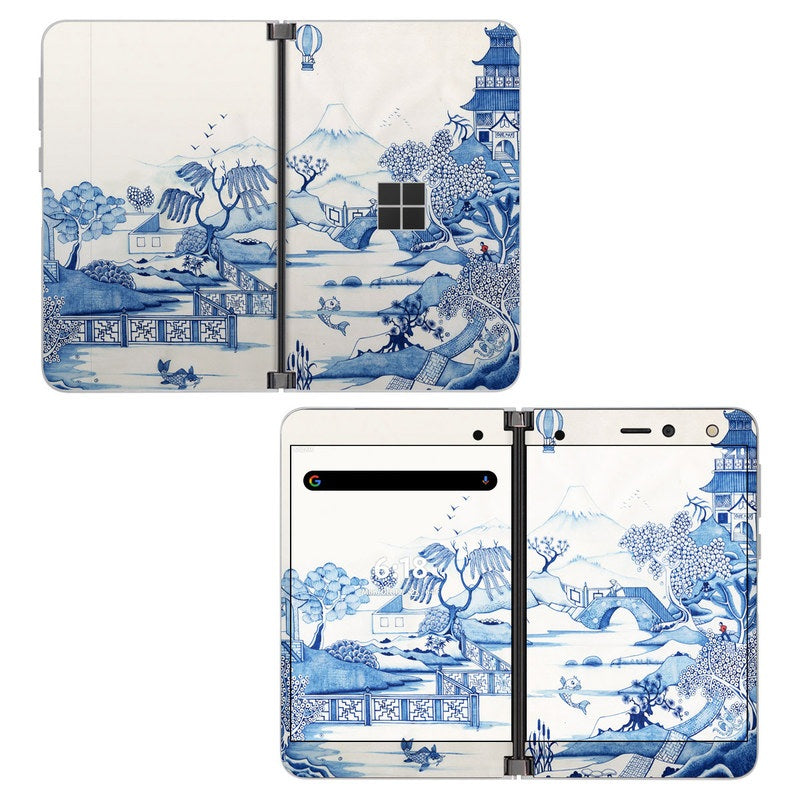 Blue Willow - Microsoft Surface Duo Skin