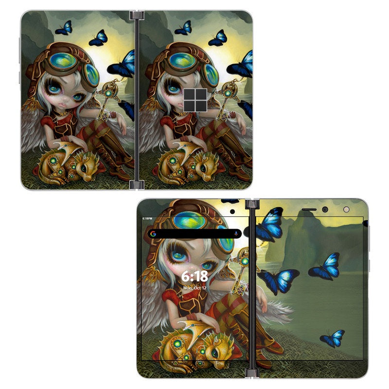 Clockwork Dragonling - Microsoft Surface Duo Skin