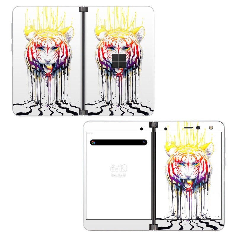 Fading Tiger - Microsoft Surface Duo Skin
