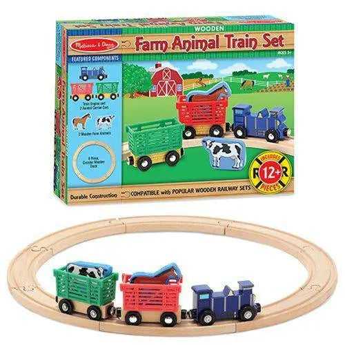 Melissa &amp;amp; Doug - Farm Animal Train Set