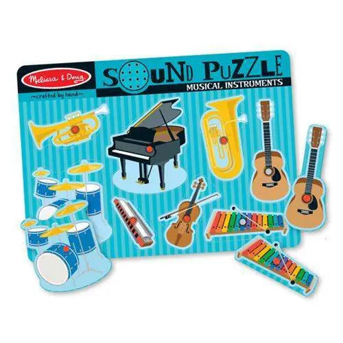 Melissa &amp;amp; Doug - Musical Instruments Sound Puzzle
