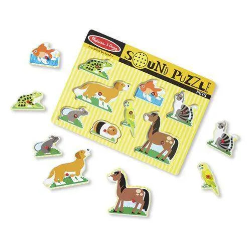 Melissa &amp;amp; Doug -Pets Sound Puzzle