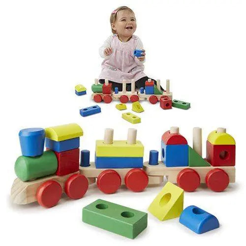 Melissa &amp;amp; Doug - Stacking Train Toy