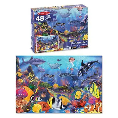 Melissa &amp;amp; Doug- Underwater Floor Puzzle