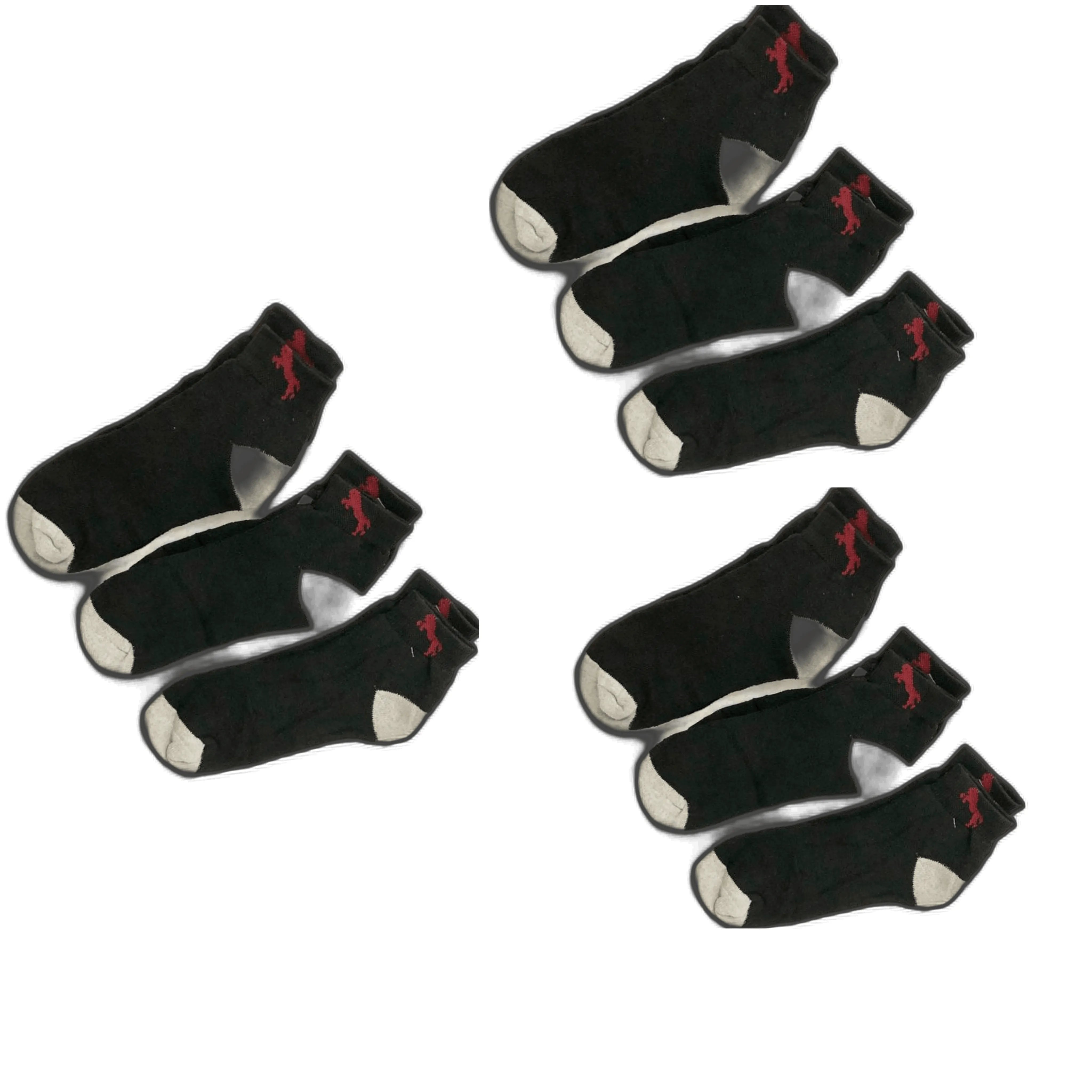 High-Quality Men&amp;#39;s Cotton Thermal Socks 9-Pack (Sizes 9-11, 10-13) - Winter Warmth