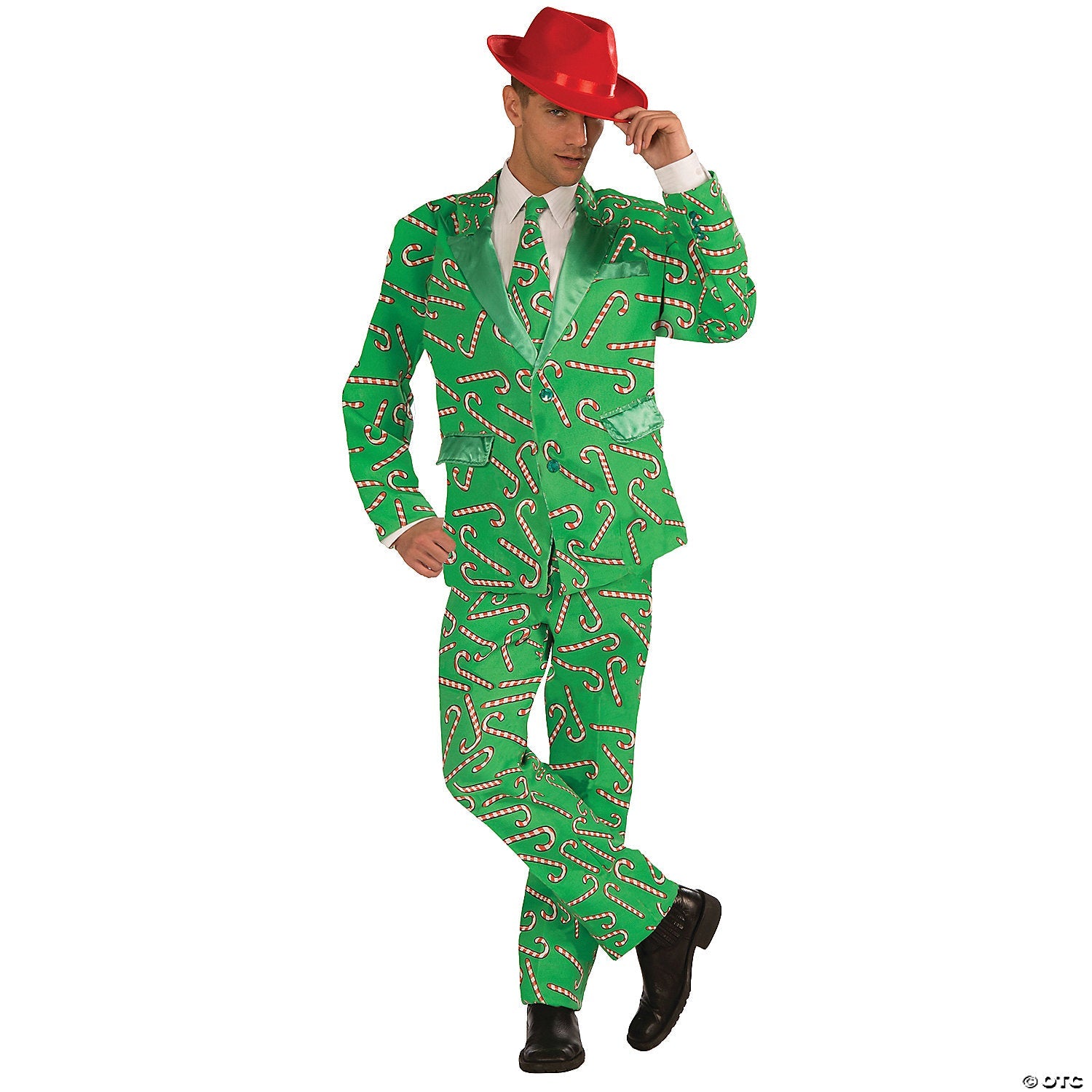 Men&amp;#39;s Candy Cane Suit  Ex Large 44-48