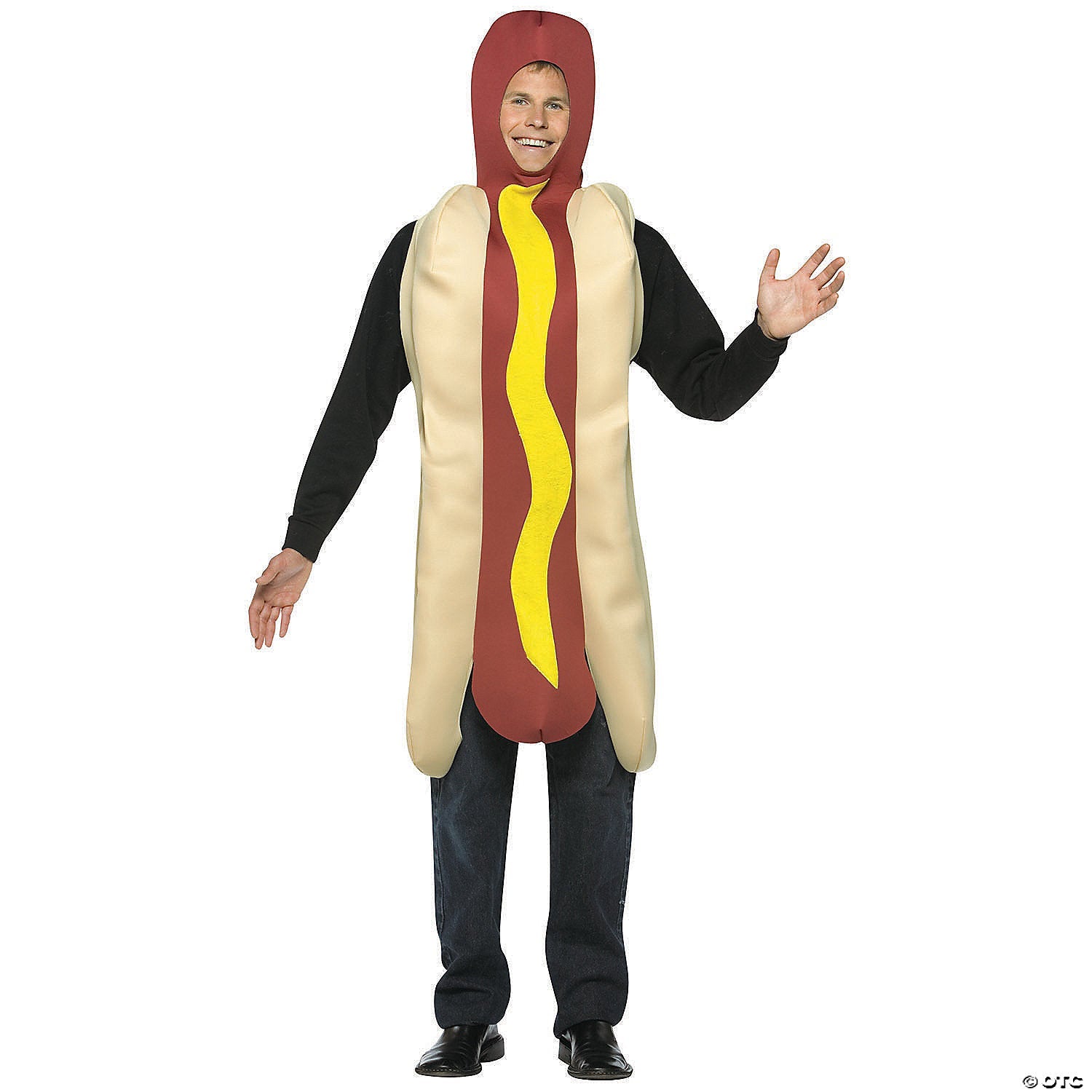 Adult Men&amp;#39;s Hot Dog Costume