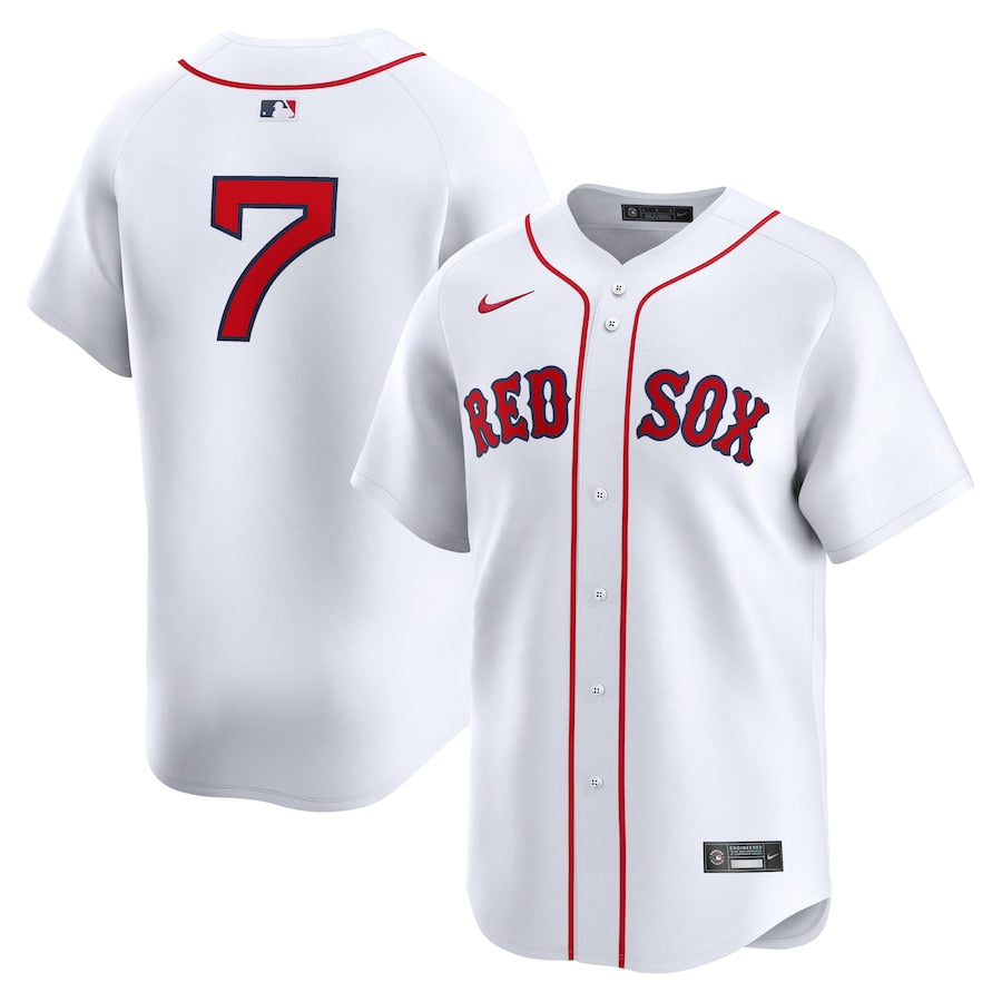 Men&amp;#39;s Boston Red Sox Masataka Yoshida Nike White Home Limited Player Jersey