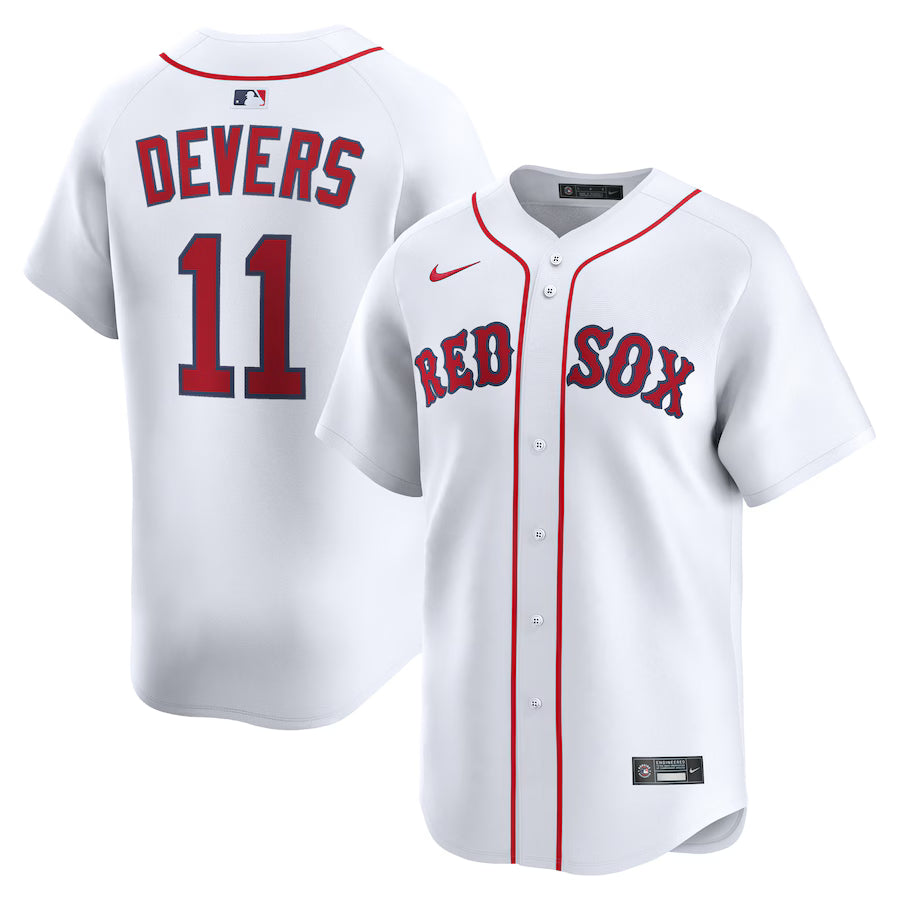 Men&amp;#39;s Boston Red Sox Rafael Devers Nike White Home Limited Jersey